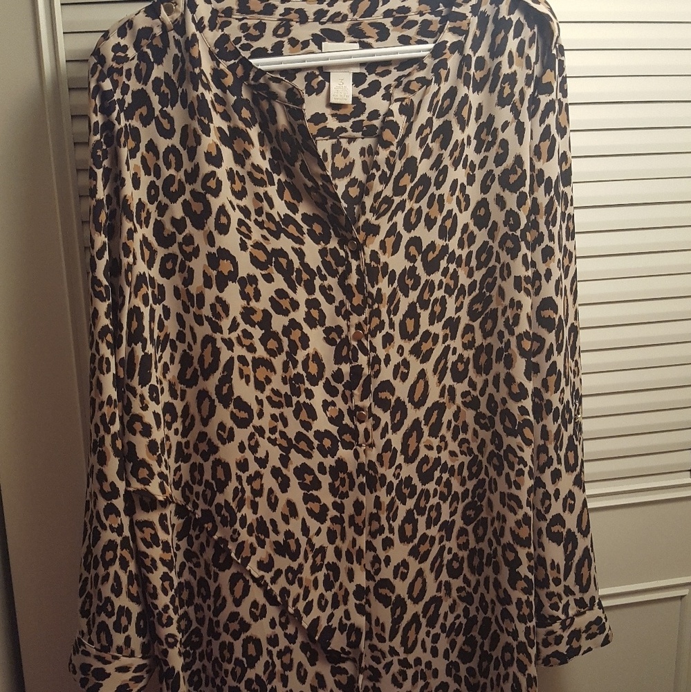 Cheetah blouse